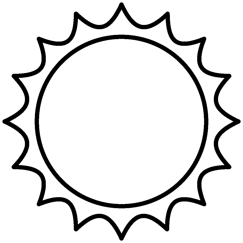 Sonnen-Symbol – Icon für Vitamin‑D‑Messung und Gesundheit