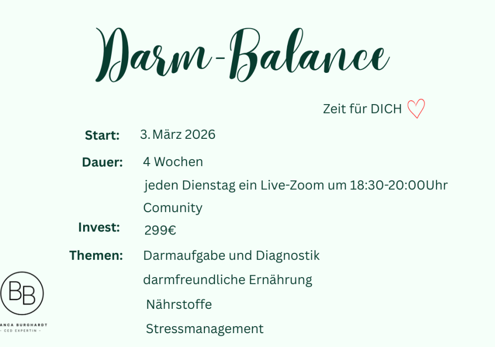 Darm-Balance (2)